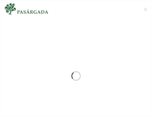 Tablet Screenshot of pasargada.etc.br